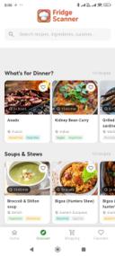 FridgeScanner recipes